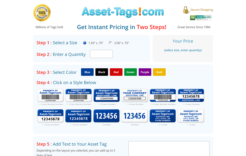 Assets Tags screenshot 2